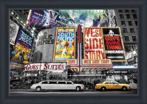 New York Theatre Signs